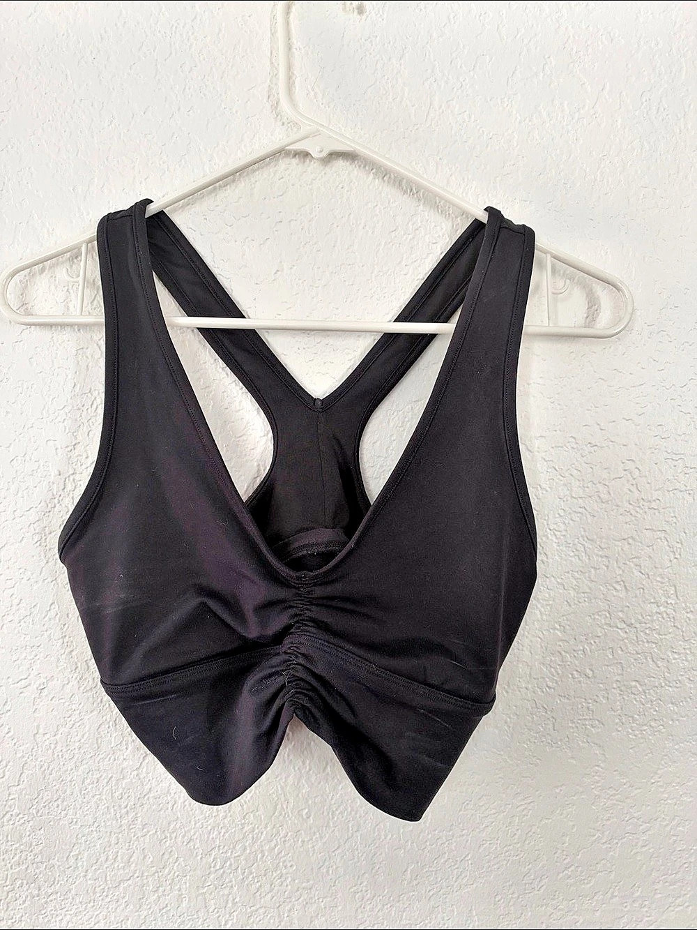 Alo Black Sports Bra Size Medium